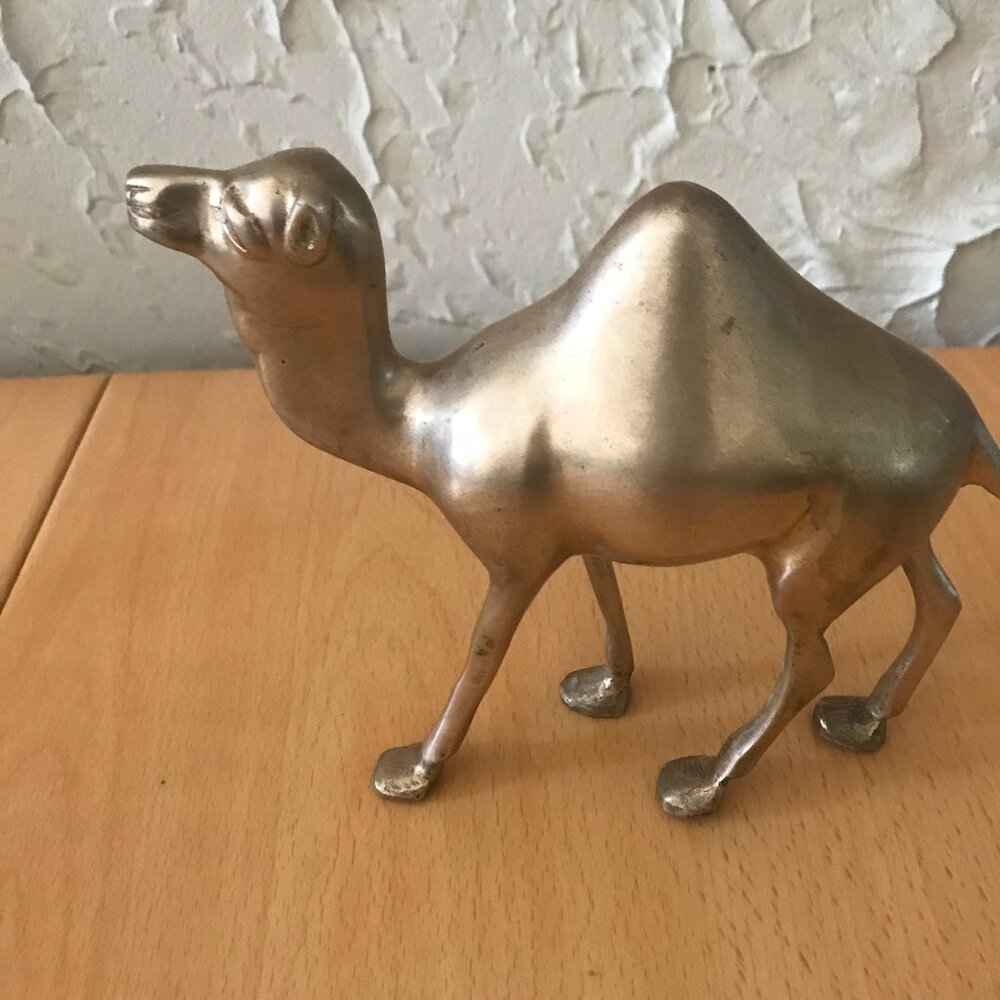 Brass/Bronze One-Hump Camel Figurine